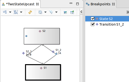 Sirius Debug Breakpoint decoration